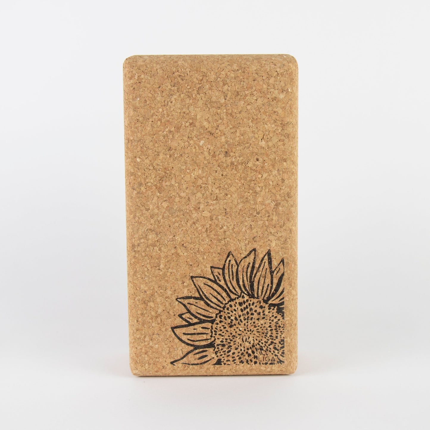 Cork Yoga Block | Sunflower