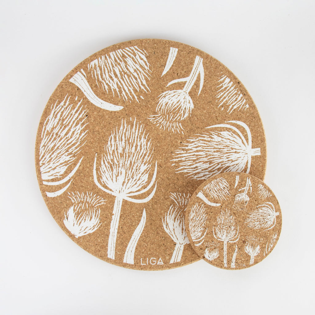 Cork Mats | Thistles & Teasels