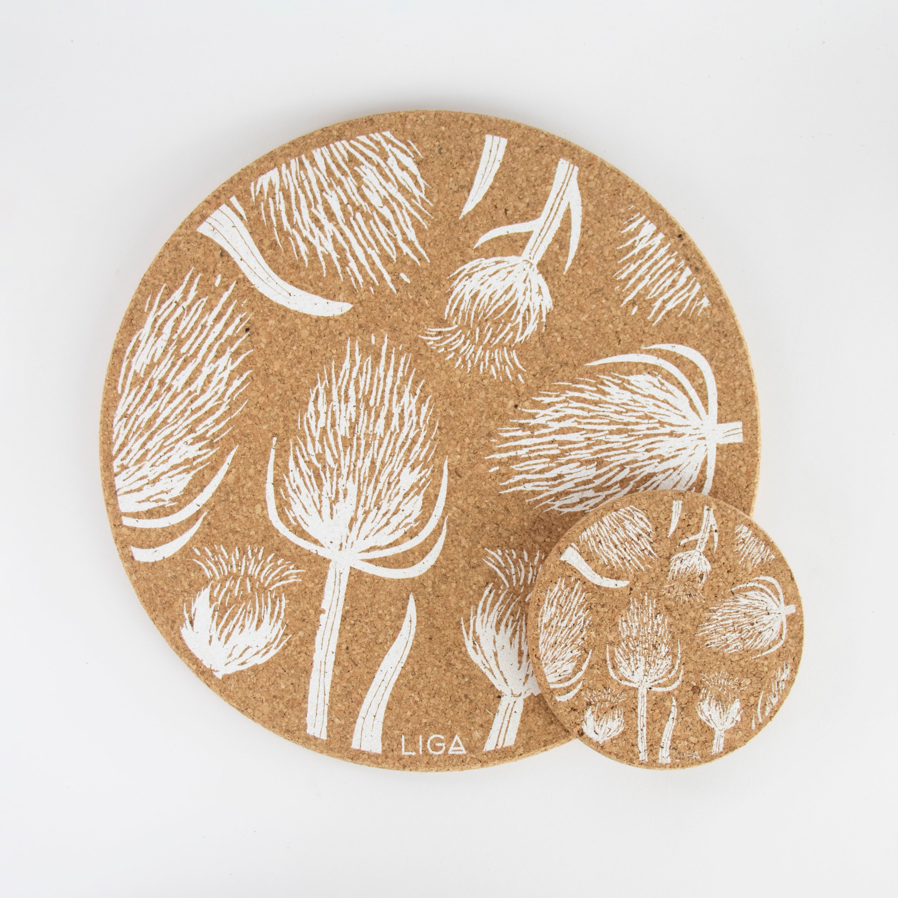 Cork Mats | Thistles & Teasels