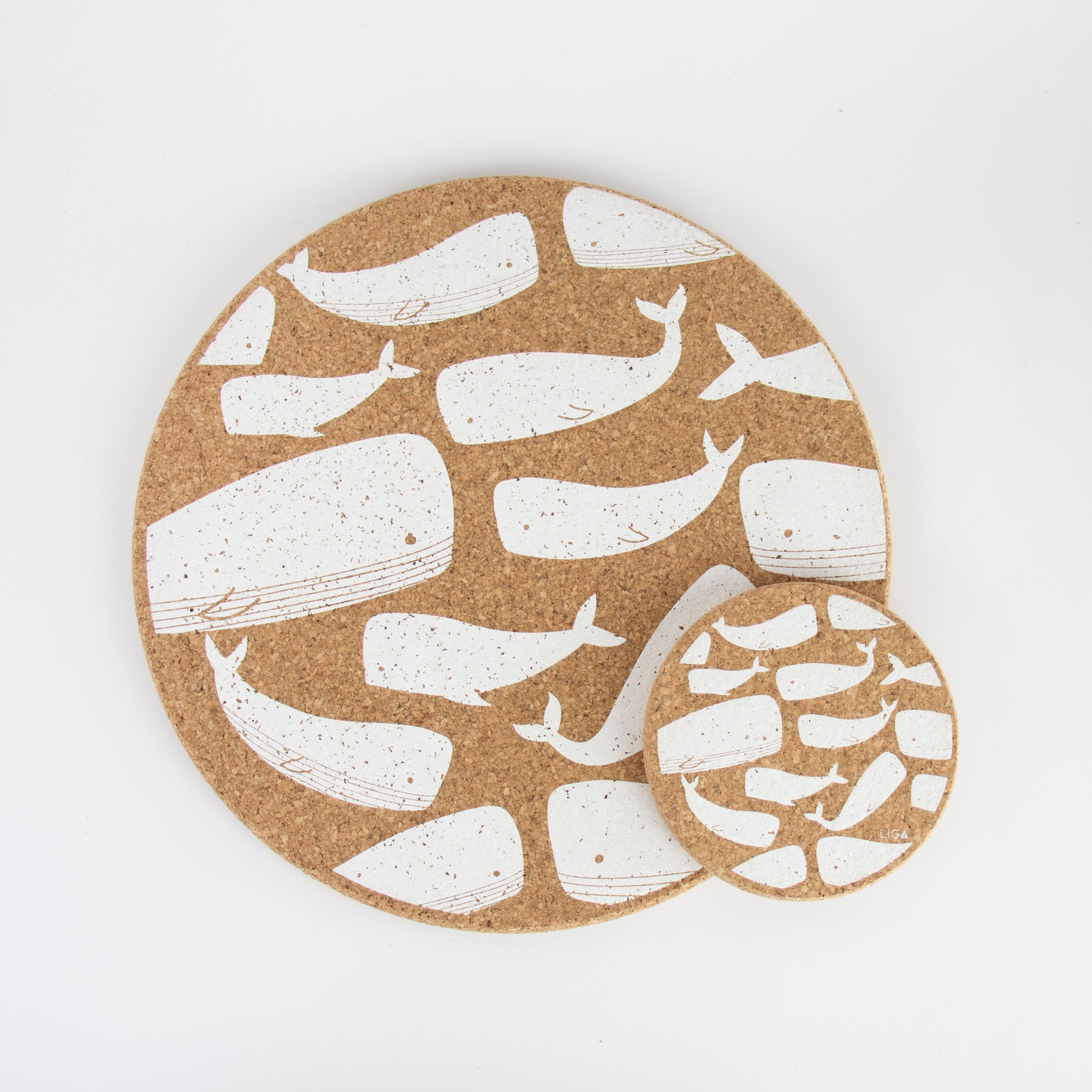 Cork Mats | Whale