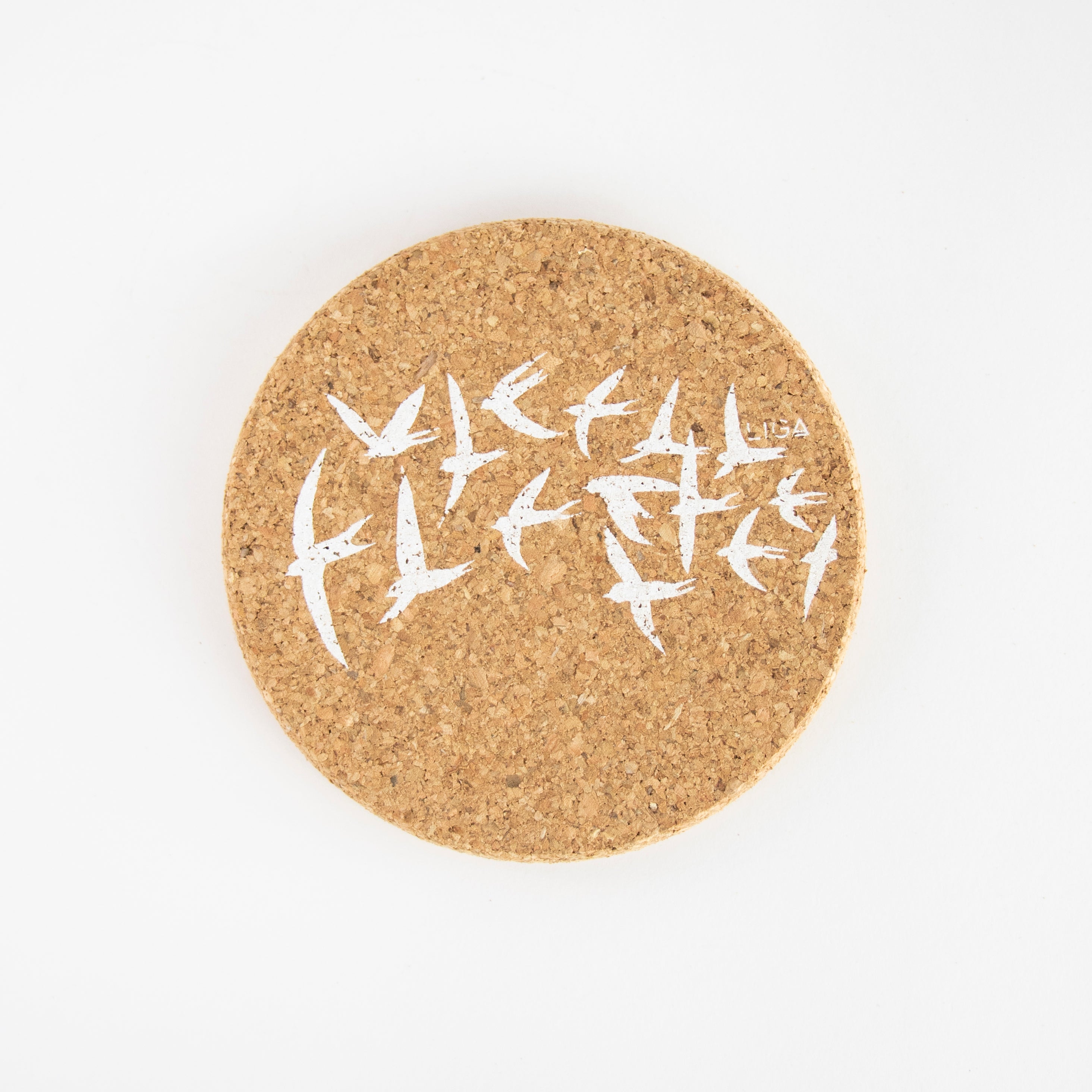 Cork Mats | Swallows White