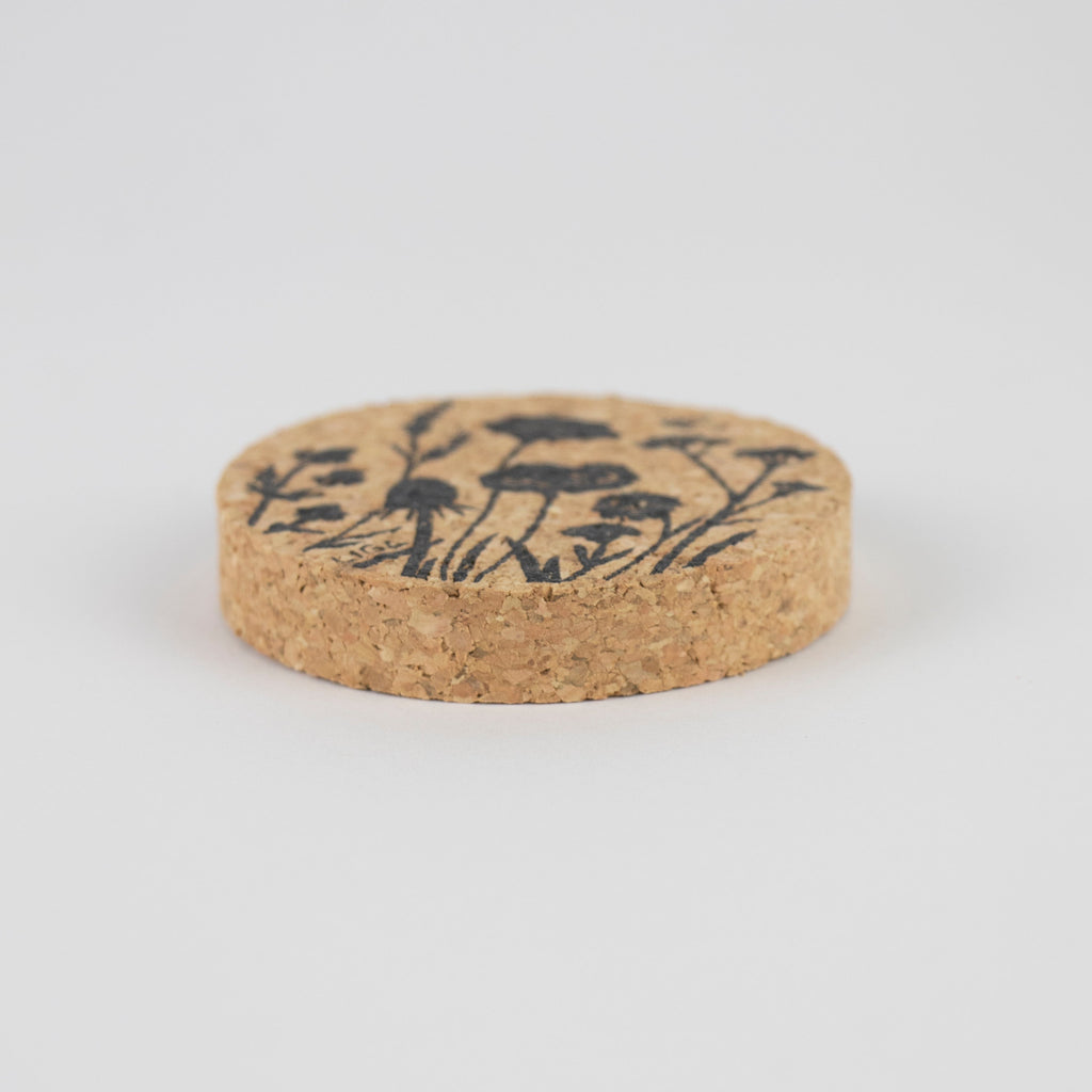 Wildflower Cork Magnet