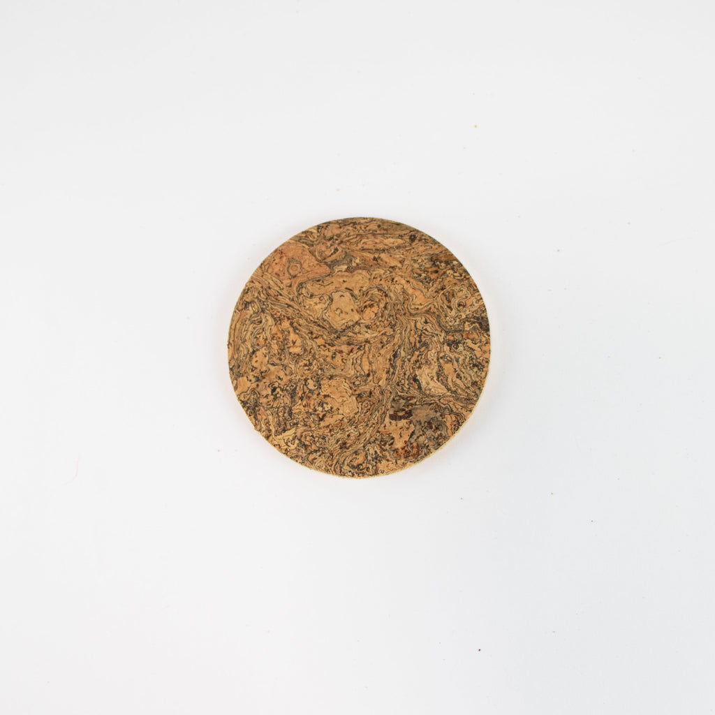 Natural Cork Coasters | Round