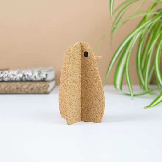 Organic Cork Decoration Pop-A-Cork |  Bird