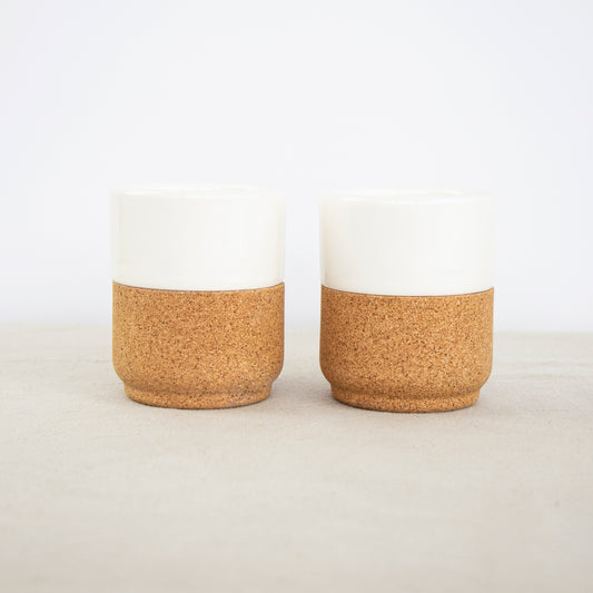 Eco Coffee Mug Gift Set | Medium Cream