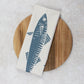Organic Tea Towels | Mackerel