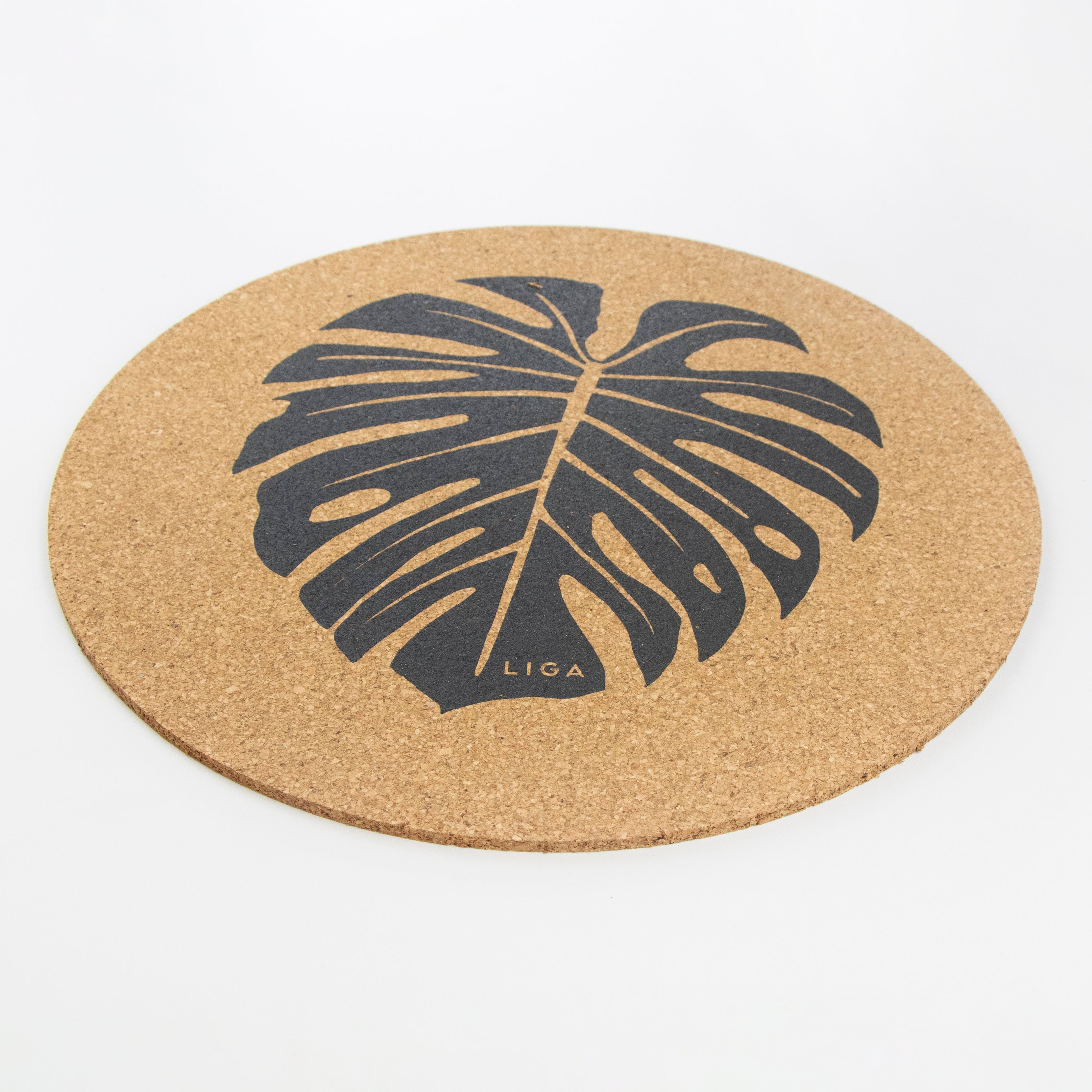 Cork Max Placemats - Monstera