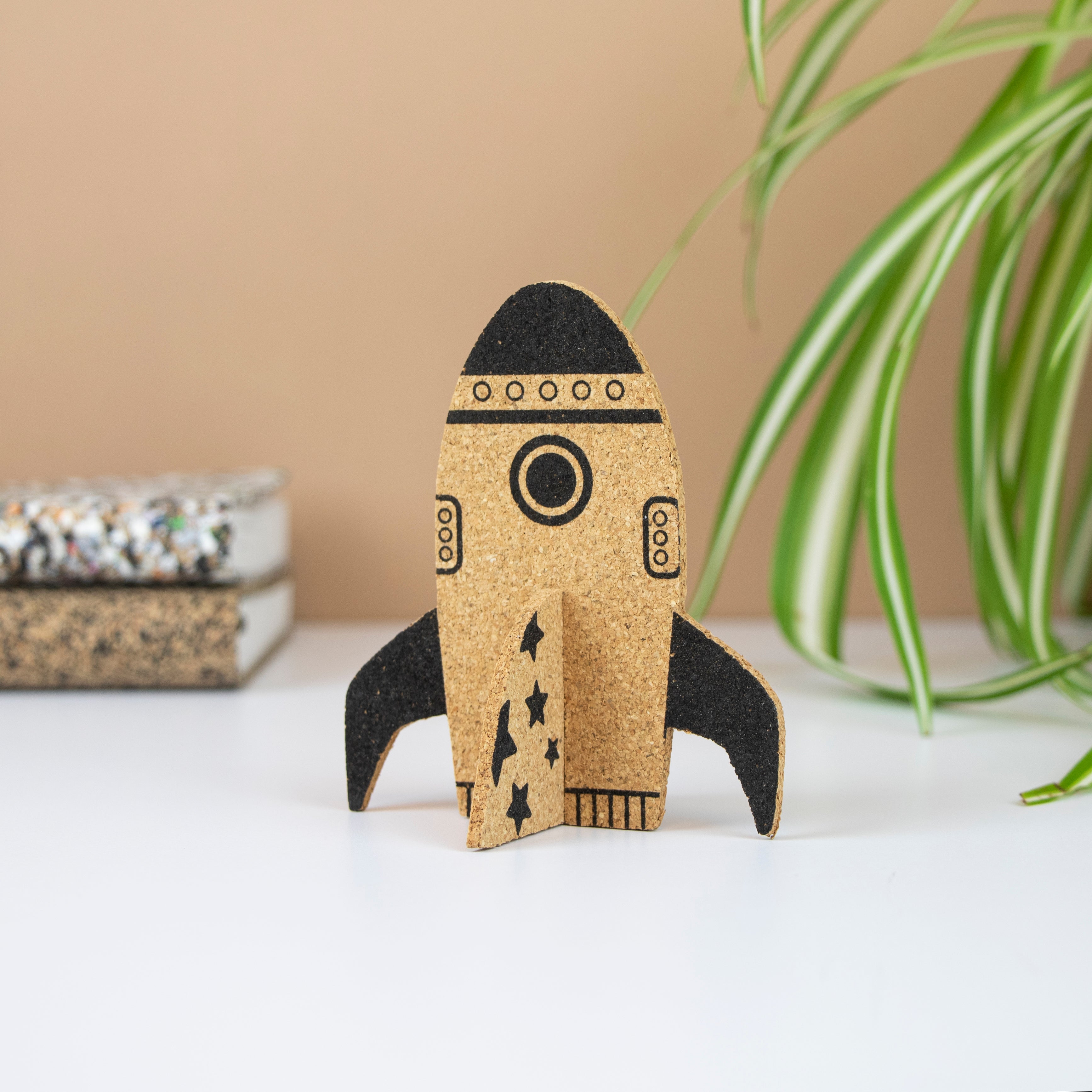 Organic Cork Decoration Pop-A-Cork | Rocket