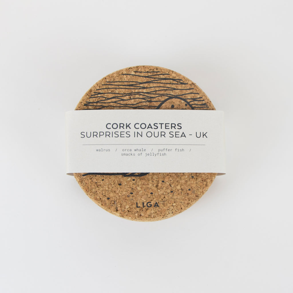 Cork Charity Coaster Set | Sea Changers