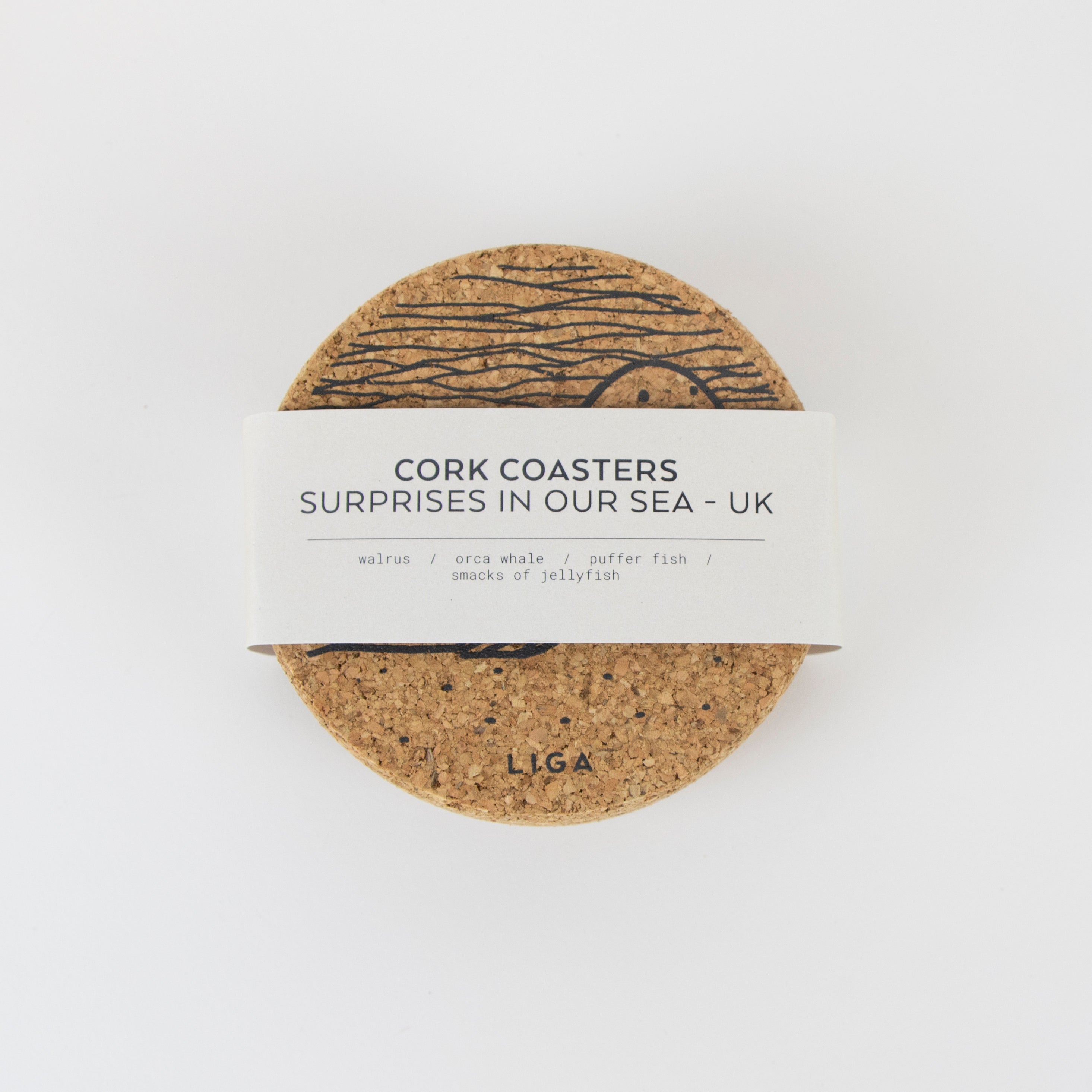 Cork Charity Coaster Set | Sea Changers
