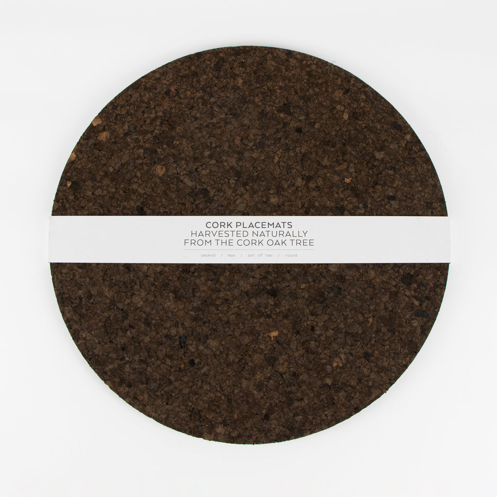 Smoked Cork Max Placemats