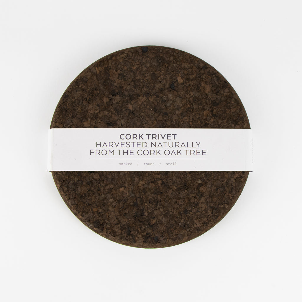 Smoked Cork Trivet | Small