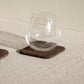 Smoked Cork Coasters | Square