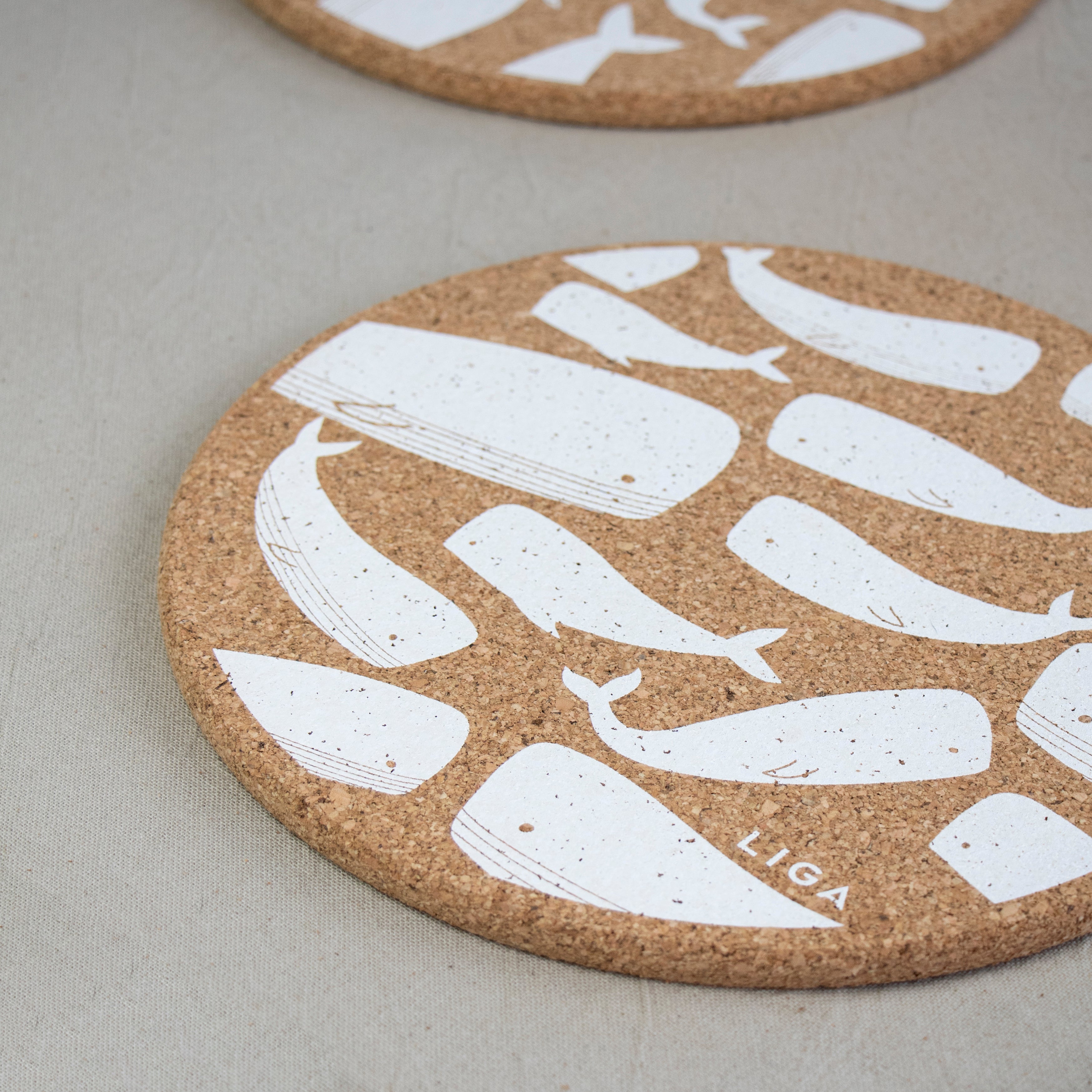 Cork Mats | Whale