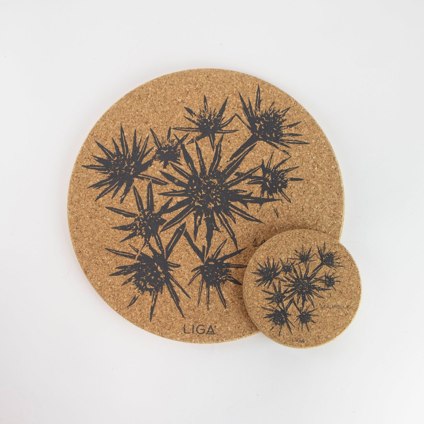 Cork Mats | Sea Holly