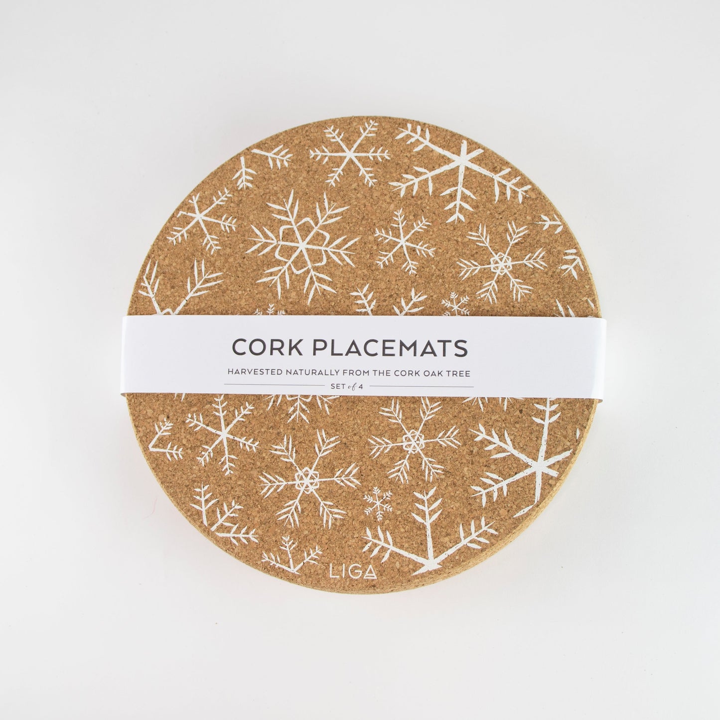 Cork Mats | Snowflake