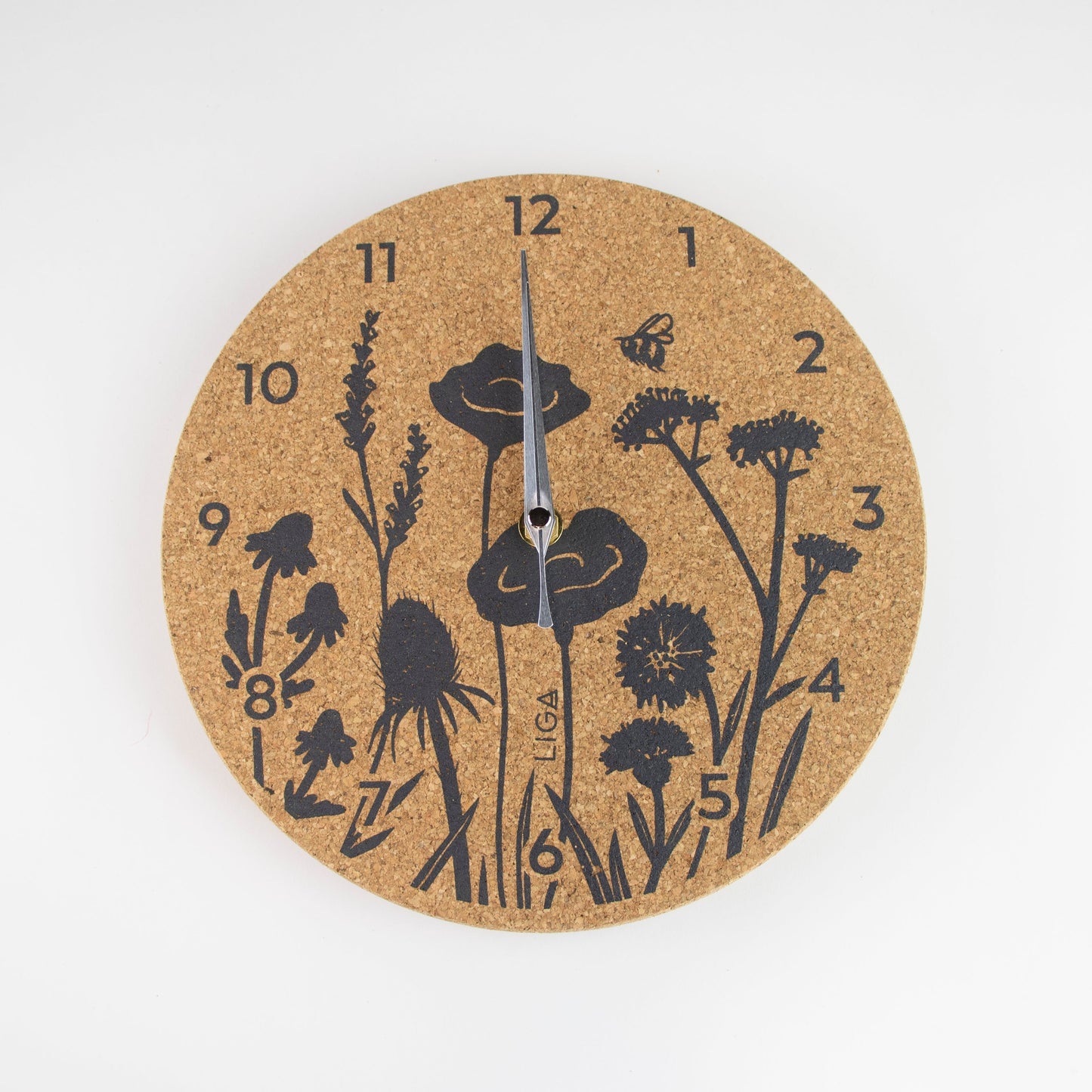 Cork Clock | Wildflower